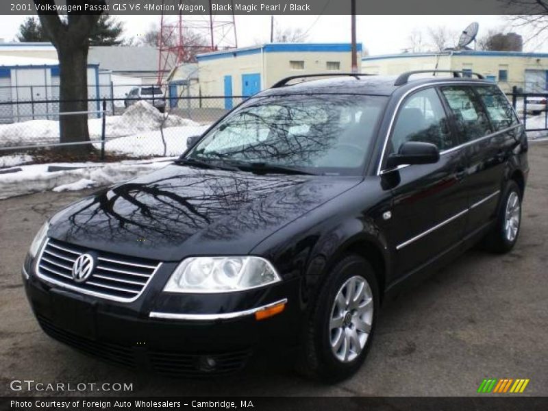 Black Magic Pearl / Black 2001 Volkswagen Passat GLS V6 4Motion Wagon