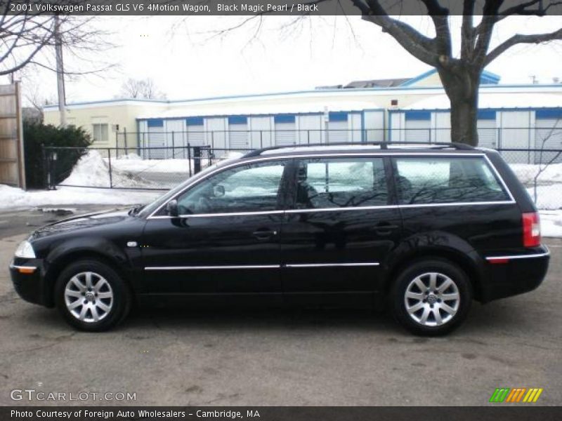 Black Magic Pearl / Black 2001 Volkswagen Passat GLS V6 4Motion Wagon