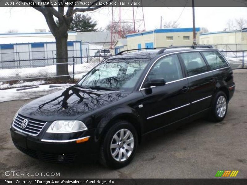 Black Magic Pearl / Black 2001 Volkswagen Passat GLS V6 4Motion Wagon