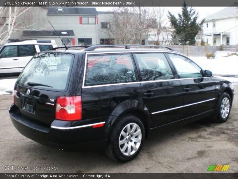 Black Magic Pearl / Black 2001 Volkswagen Passat GLS V6 4Motion Wagon