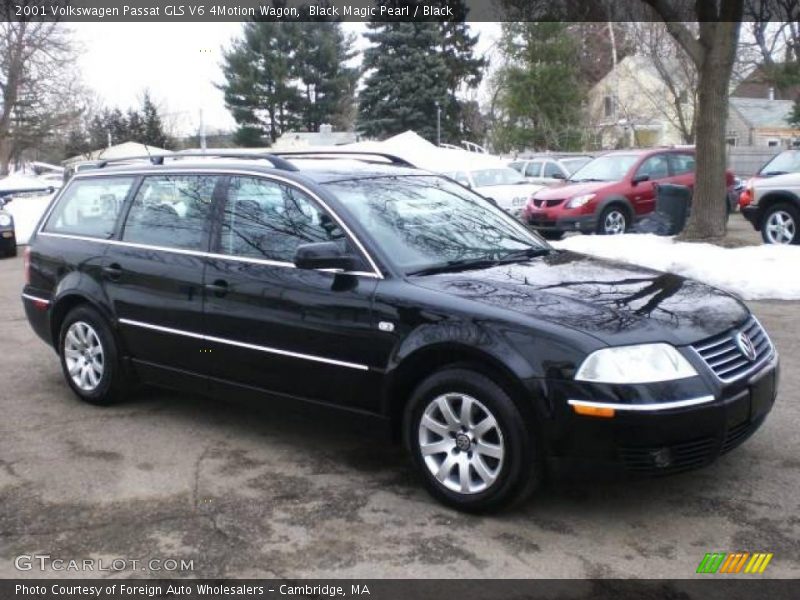 Black Magic Pearl / Black 2001 Volkswagen Passat GLS V6 4Motion Wagon