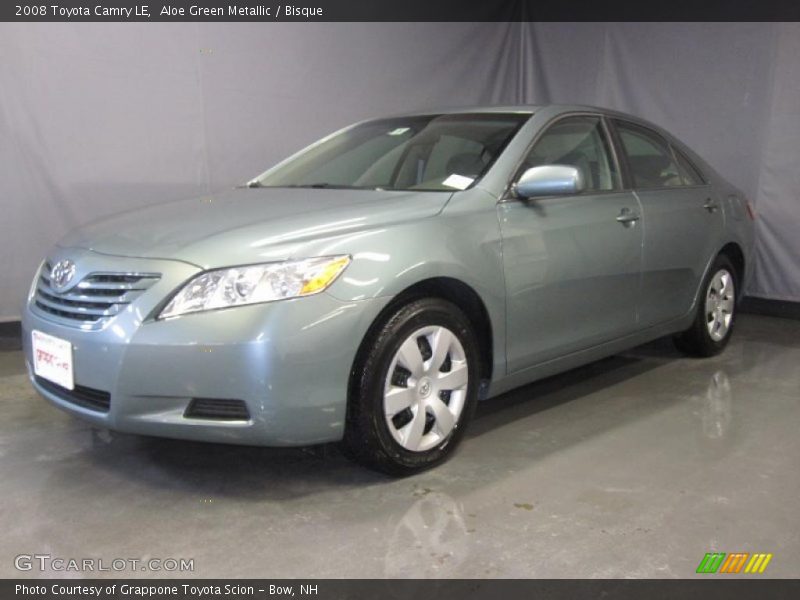 Aloe Green Metallic / Bisque 2008 Toyota Camry LE