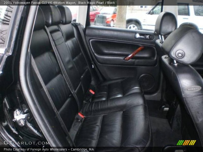Black Magic Pearl / Black 2001 Volkswagen Passat GLS V6 4Motion Wagon