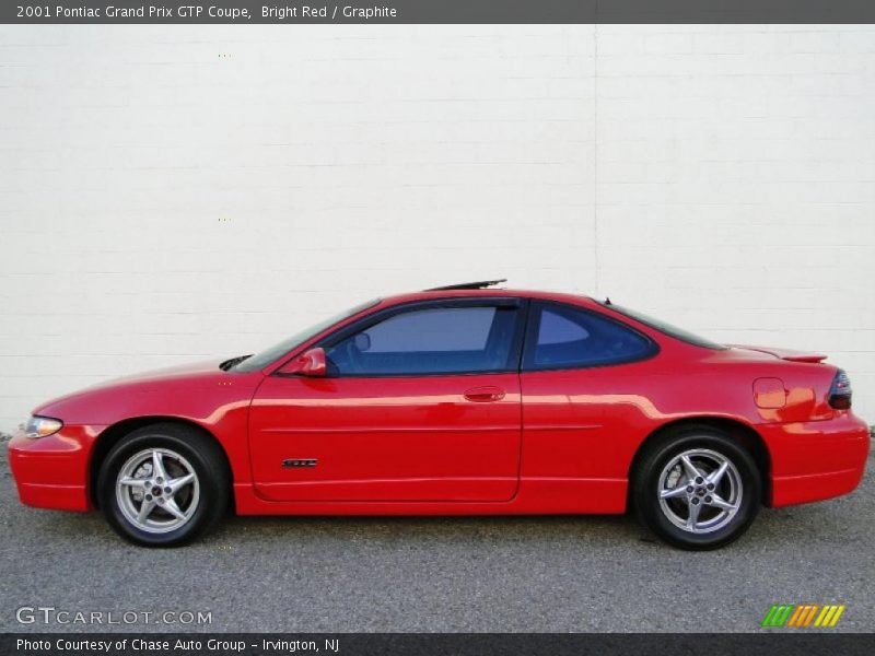 Bright Red / Graphite 2001 Pontiac Grand Prix GTP Coupe