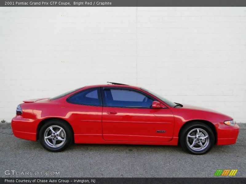 Bright Red / Graphite 2001 Pontiac Grand Prix GTP Coupe