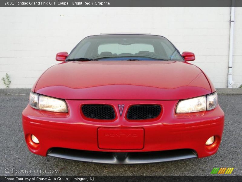 Bright Red / Graphite 2001 Pontiac Grand Prix GTP Coupe