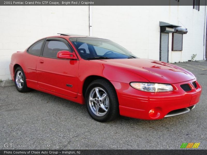 Bright Red / Graphite 2001 Pontiac Grand Prix GTP Coupe