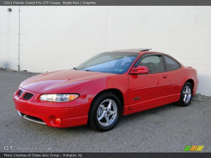 Bright Red / Graphite 2001 Pontiac Grand Prix GTP Coupe