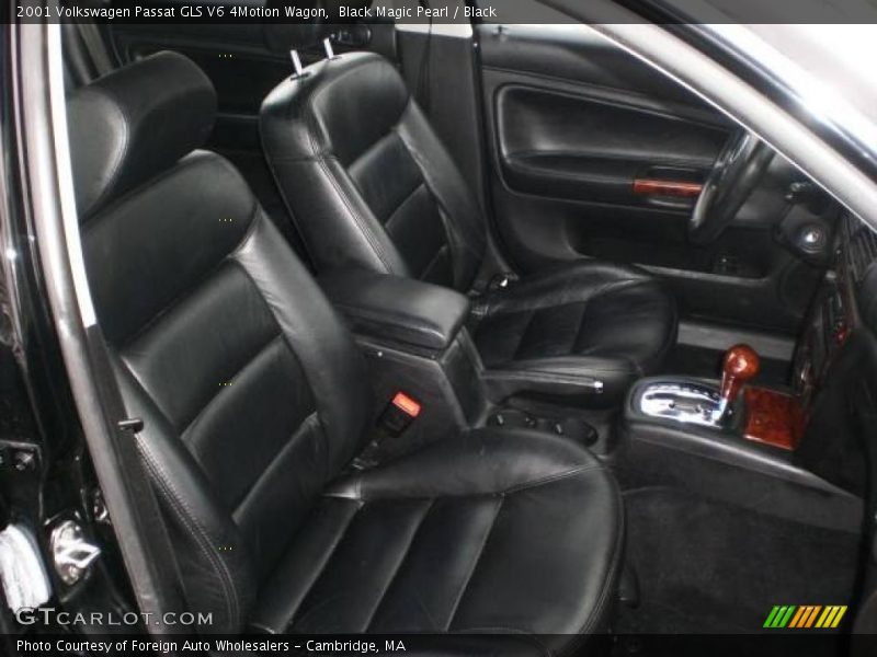 Black Magic Pearl / Black 2001 Volkswagen Passat GLS V6 4Motion Wagon