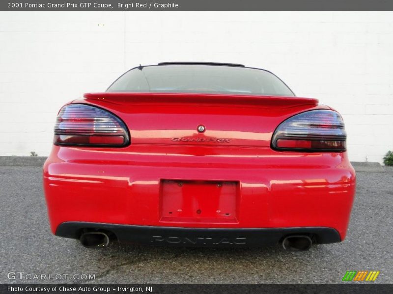 Bright Red / Graphite 2001 Pontiac Grand Prix GTP Coupe