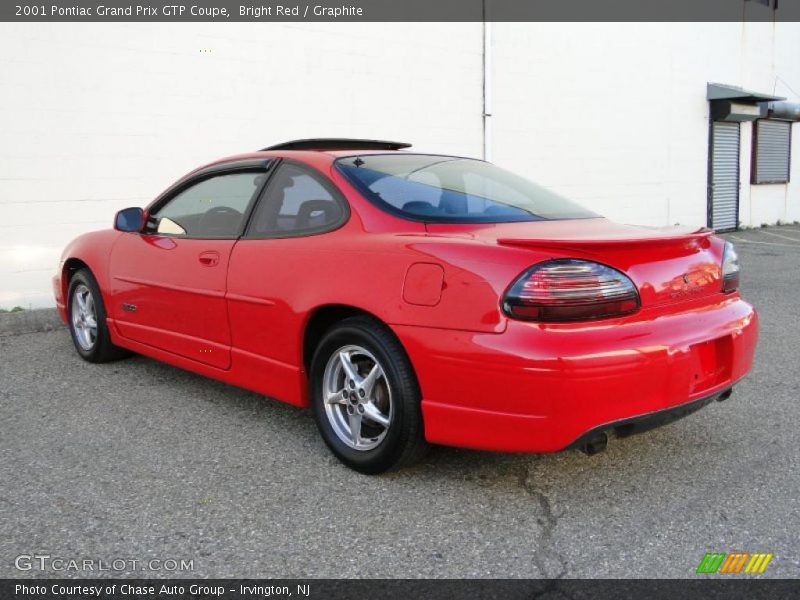Bright Red / Graphite 2001 Pontiac Grand Prix GTP Coupe