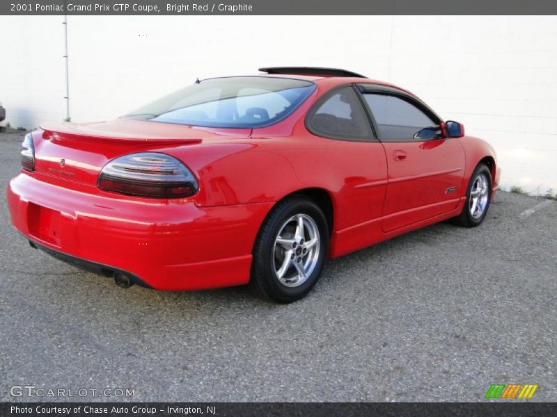 Bright Red / Graphite 2001 Pontiac Grand Prix GTP Coupe