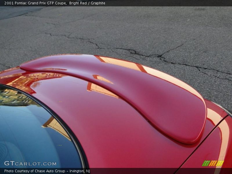 Bright Red / Graphite 2001 Pontiac Grand Prix GTP Coupe