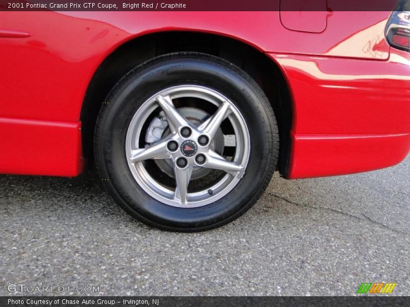 Bright Red / Graphite 2001 Pontiac Grand Prix GTP Coupe