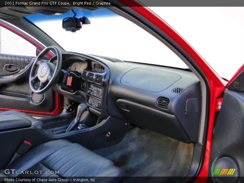 Bright Red / Graphite 2001 Pontiac Grand Prix GTP Coupe
