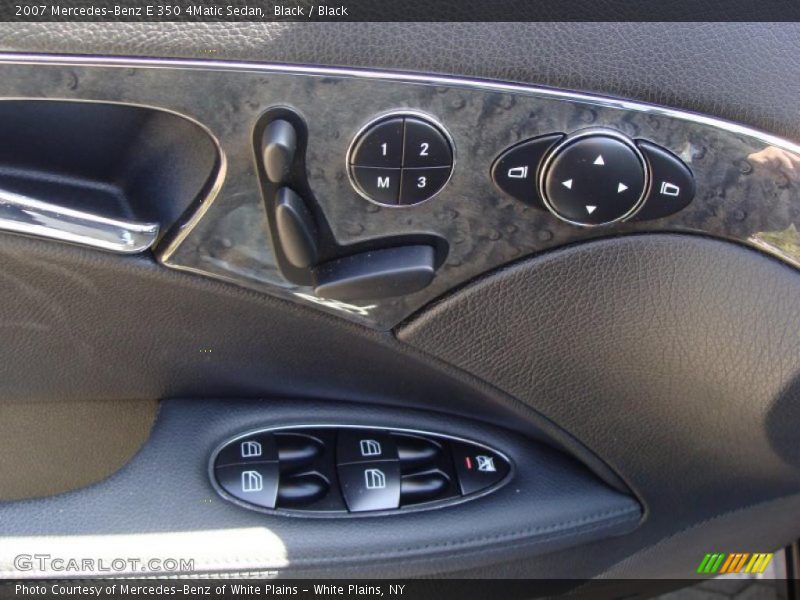 Black / Black 2007 Mercedes-Benz E 350 4Matic Sedan