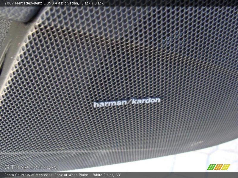 Black / Black 2007 Mercedes-Benz E 350 4Matic Sedan