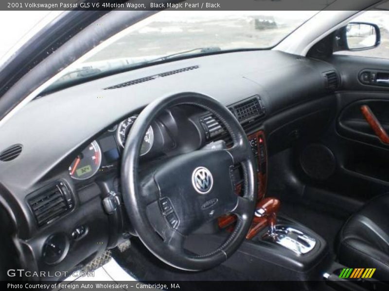 Black Magic Pearl / Black 2001 Volkswagen Passat GLS V6 4Motion Wagon