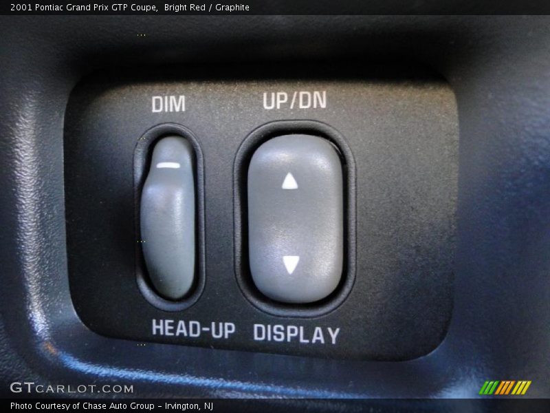 Bright Red / Graphite 2001 Pontiac Grand Prix GTP Coupe