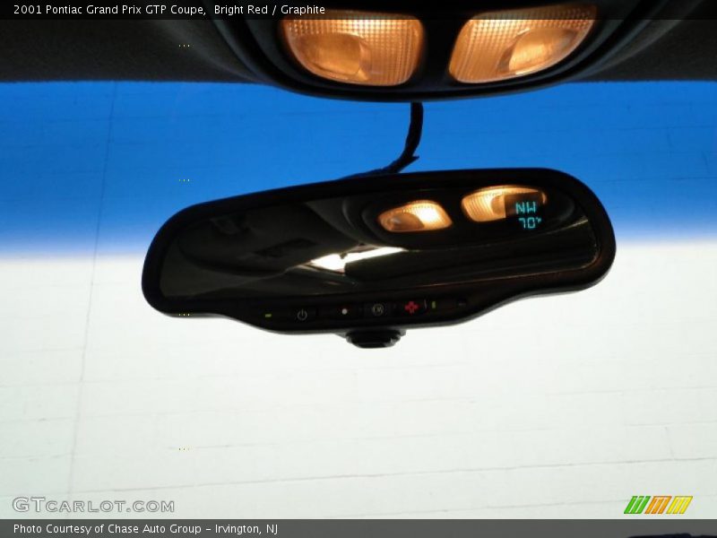Bright Red / Graphite 2001 Pontiac Grand Prix GTP Coupe