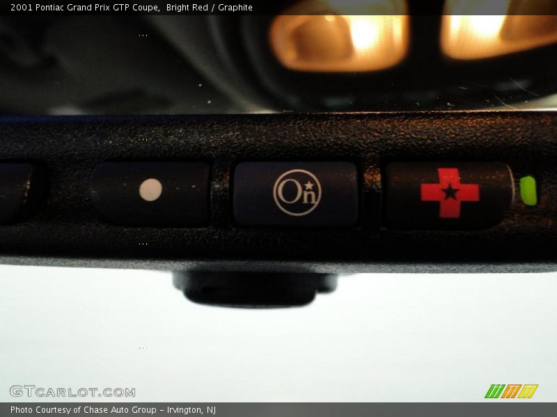 Bright Red / Graphite 2001 Pontiac Grand Prix GTP Coupe