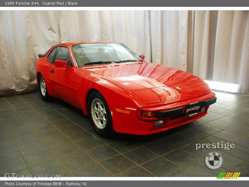 Guards Red / Black 1986 Porsche 944
