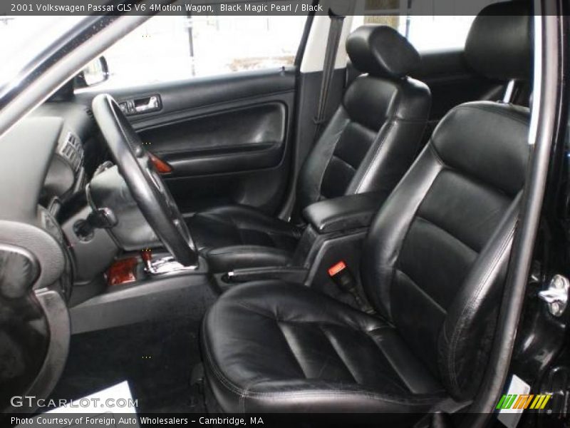 Black Magic Pearl / Black 2001 Volkswagen Passat GLS V6 4Motion Wagon