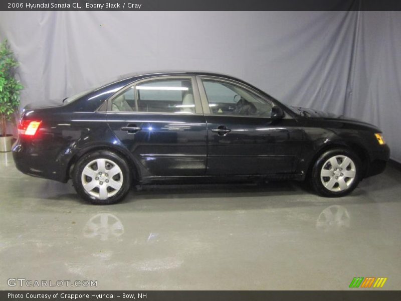 Ebony Black / Gray 2006 Hyundai Sonata GL
