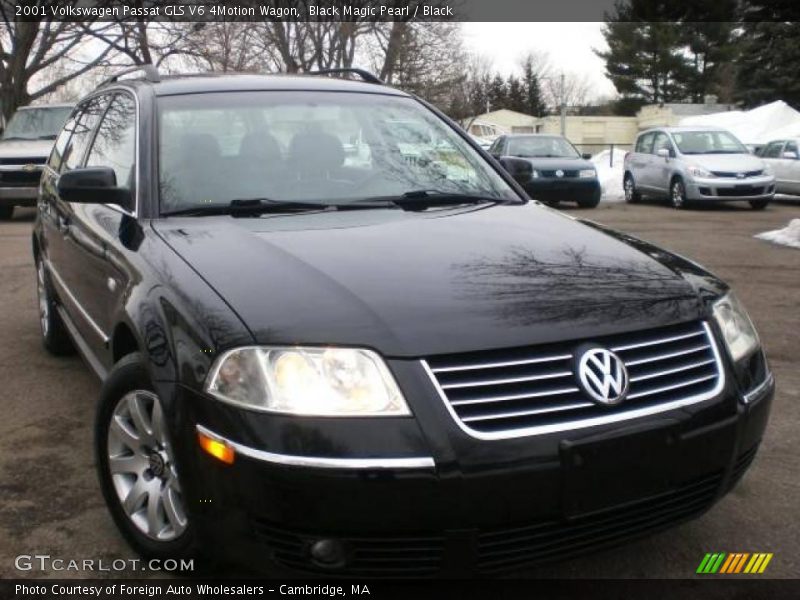 Black Magic Pearl / Black 2001 Volkswagen Passat GLS V6 4Motion Wagon