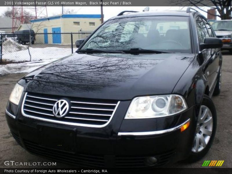 Black Magic Pearl / Black 2001 Volkswagen Passat GLS V6 4Motion Wagon