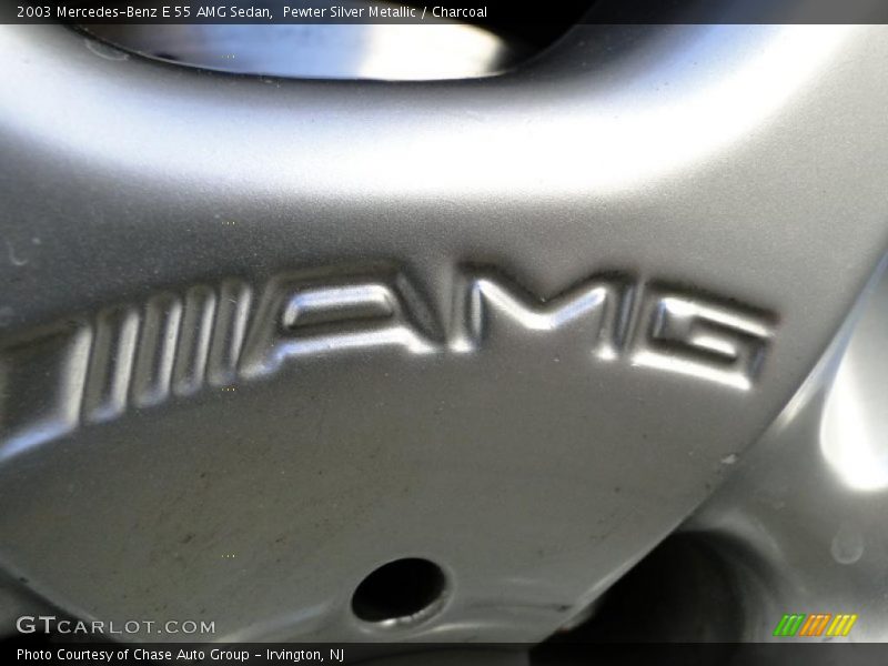 Pewter Silver Metallic / Charcoal 2003 Mercedes-Benz E 55 AMG Sedan