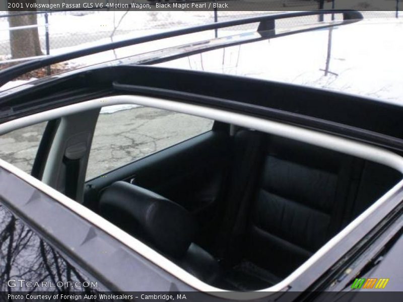 Black Magic Pearl / Black 2001 Volkswagen Passat GLS V6 4Motion Wagon
