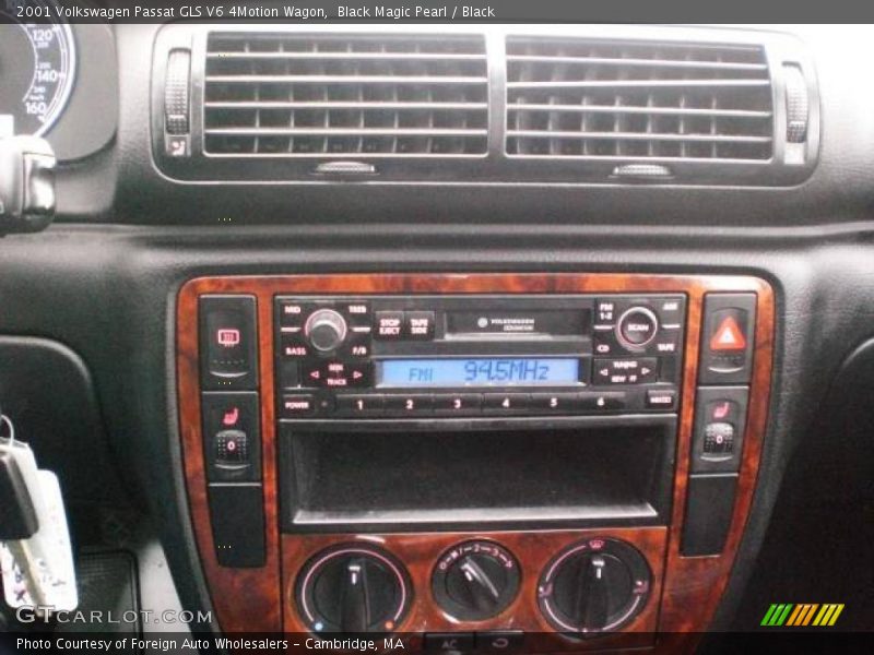 Black Magic Pearl / Black 2001 Volkswagen Passat GLS V6 4Motion Wagon