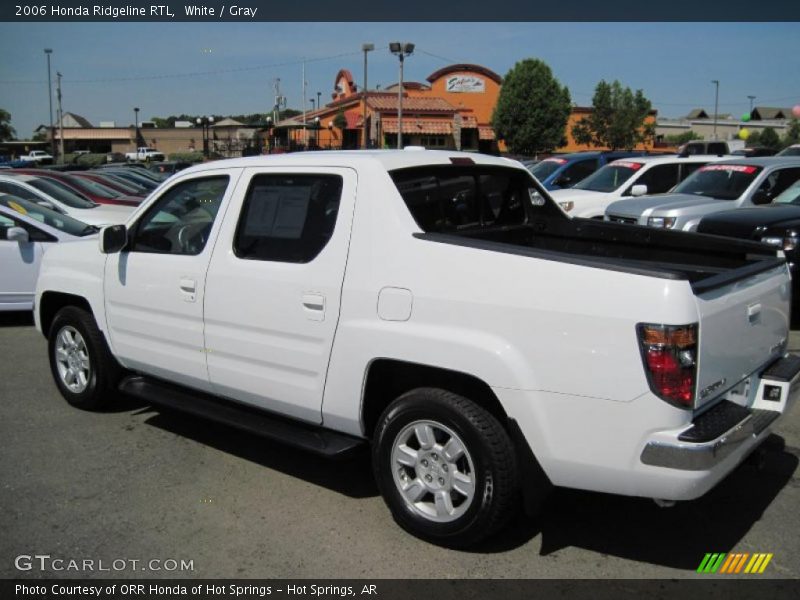 White / Gray 2006 Honda Ridgeline RTL