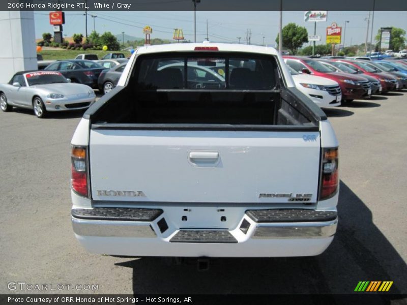 White / Gray 2006 Honda Ridgeline RTL