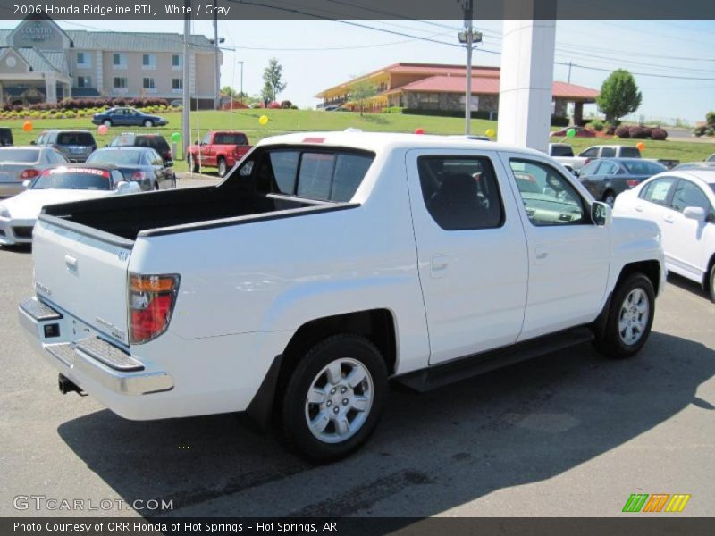 White / Gray 2006 Honda Ridgeline RTL