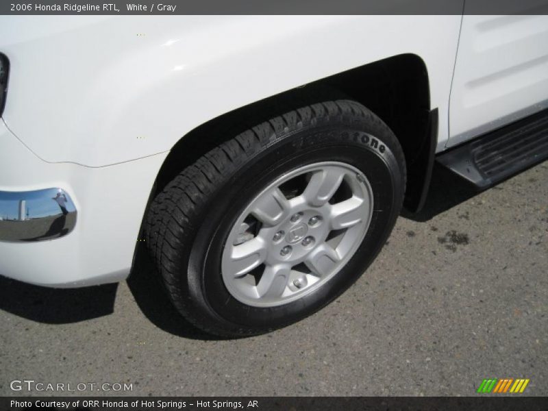 White / Gray 2006 Honda Ridgeline RTL