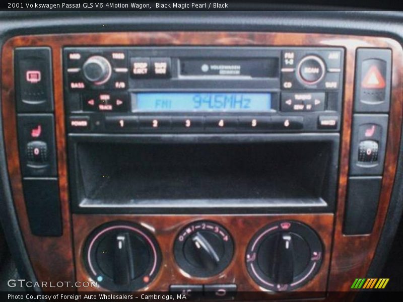 Black Magic Pearl / Black 2001 Volkswagen Passat GLS V6 4Motion Wagon