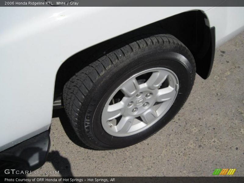 White / Gray 2006 Honda Ridgeline RTL
