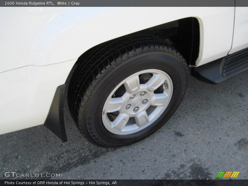 White / Gray 2006 Honda Ridgeline RTL
