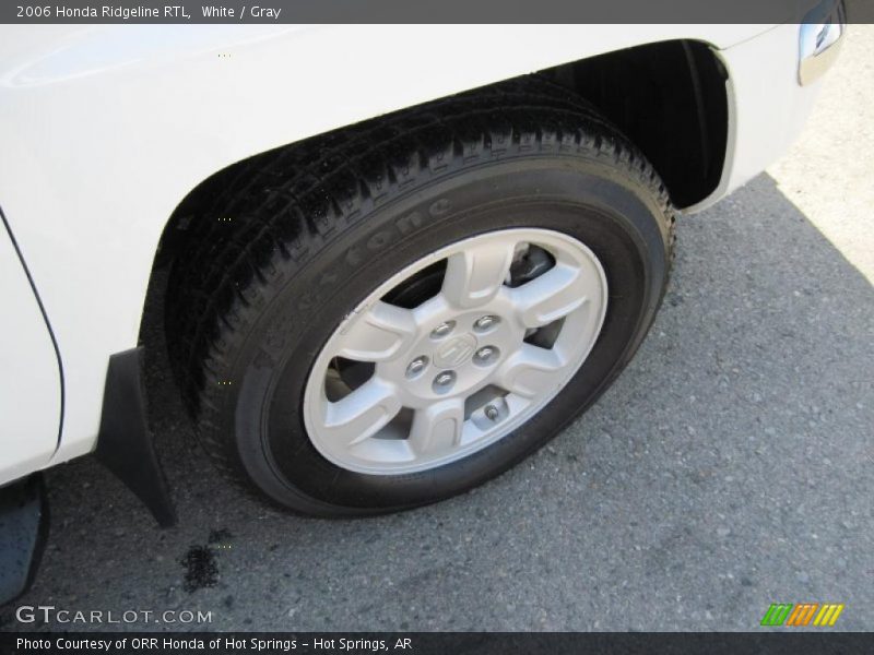 White / Gray 2006 Honda Ridgeline RTL