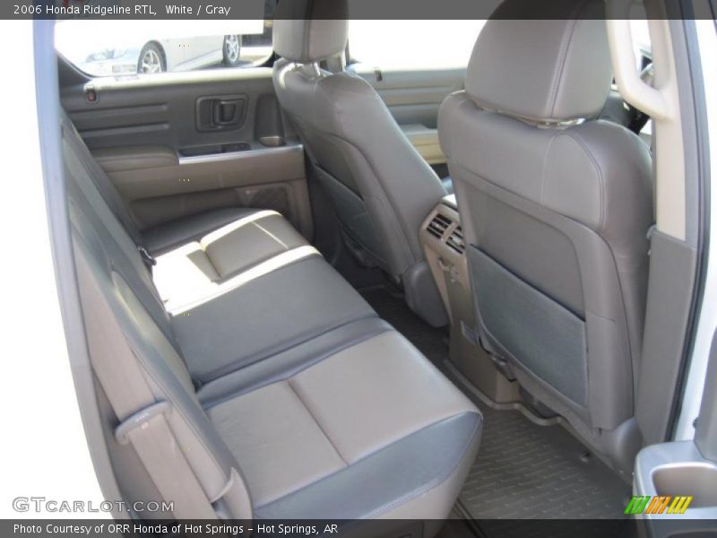 White / Gray 2006 Honda Ridgeline RTL