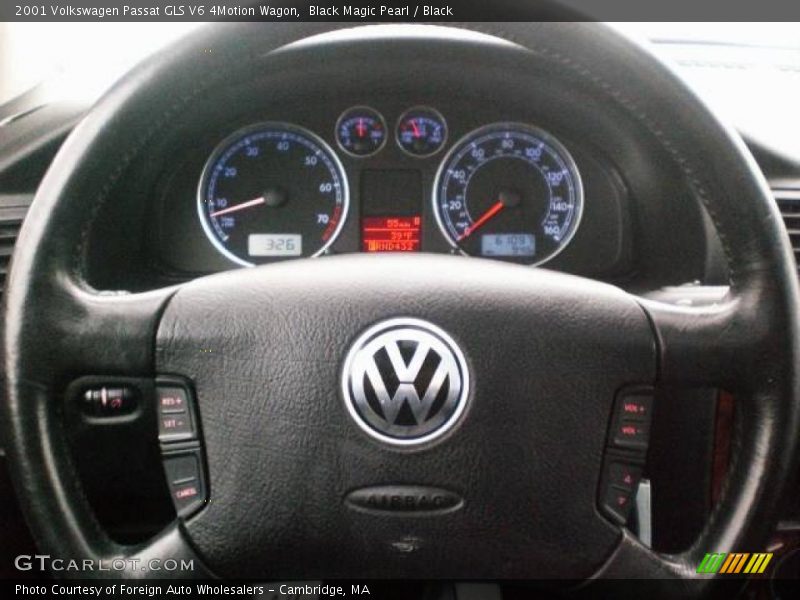 Black Magic Pearl / Black 2001 Volkswagen Passat GLS V6 4Motion Wagon