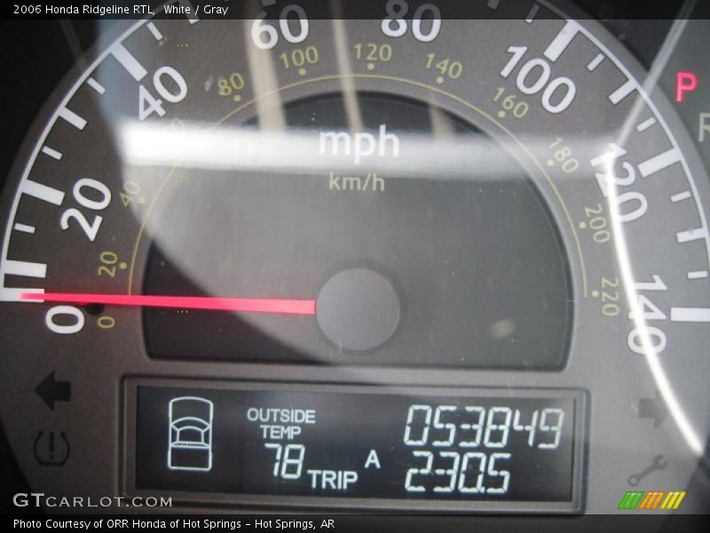 White / Gray 2006 Honda Ridgeline RTL