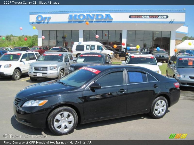 Black / Bisque 2007 Toyota Camry CE