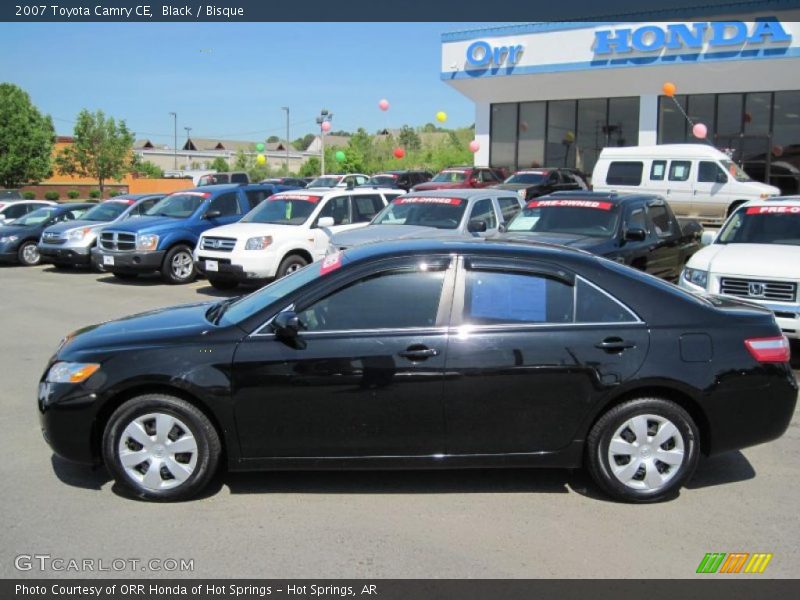 Black / Bisque 2007 Toyota Camry CE