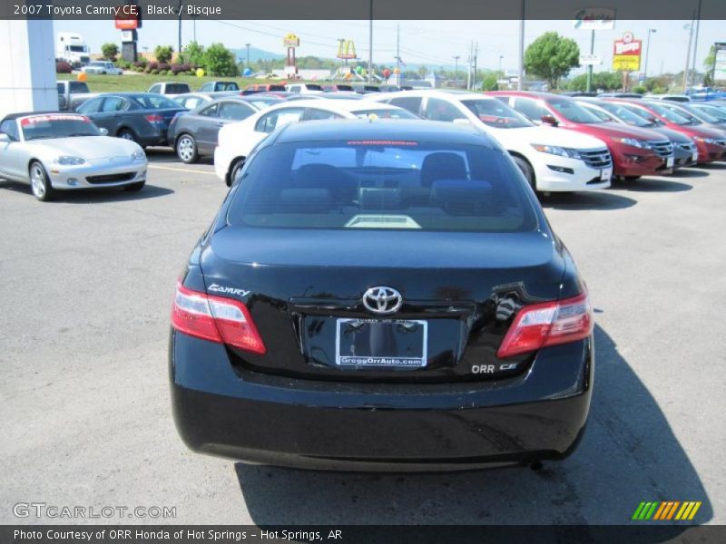 Black / Bisque 2007 Toyota Camry CE