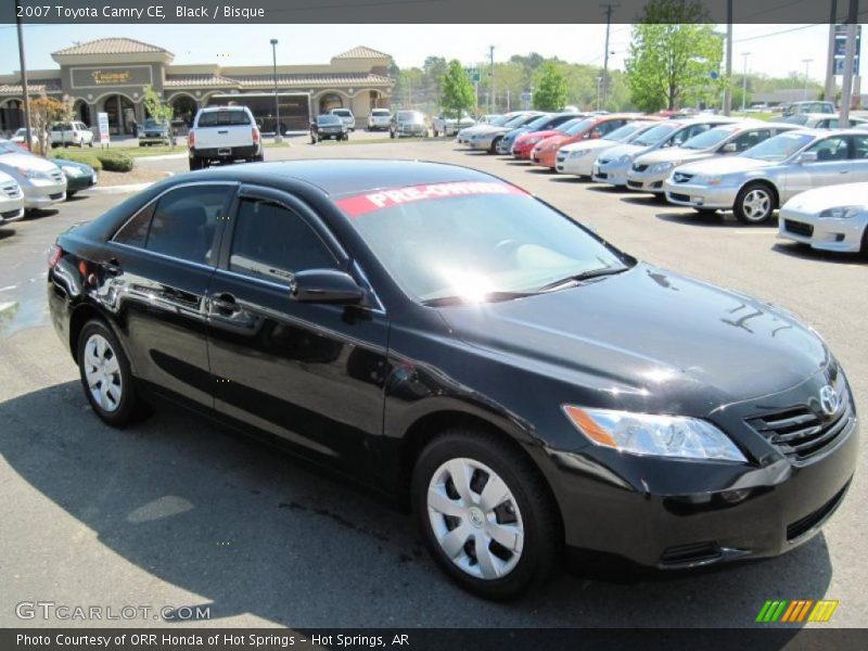 Black / Bisque 2007 Toyota Camry CE