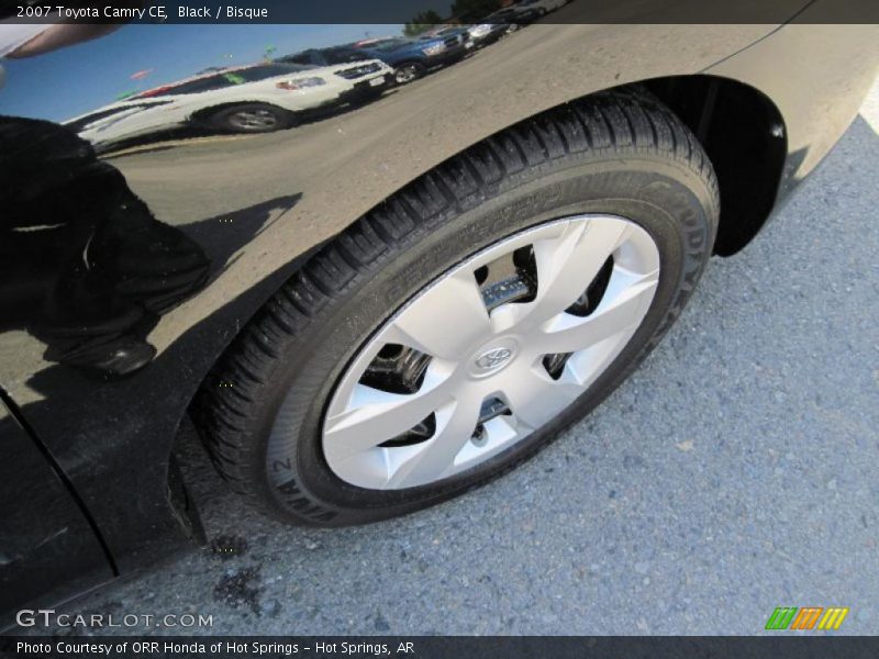 Black / Bisque 2007 Toyota Camry CE