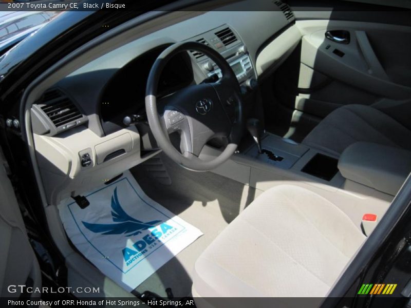 Black / Bisque 2007 Toyota Camry CE